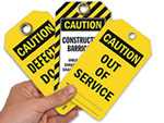 Caution Lockout Tags