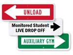Custom One Way Signs