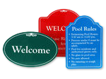 Custom Show Case Signs