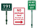 Yard and Lawn Signs