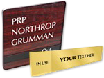 Designer Sliding Signs