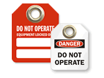 Mini Do Not Operate Tags