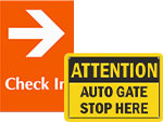 Plastic Signs