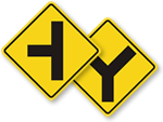 Side Road Signs