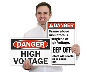 Big Safety Signs