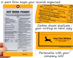 hot work permit form