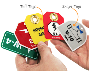 Energy Source Identification Tags - Energy Source ID Tag