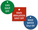 Shut Off Tags