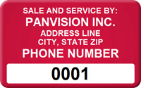 Asset Label Sale and Service by Company Name Phone Number