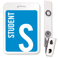 Reusable ID Name Badge