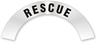Rocker Hard Hat Decals