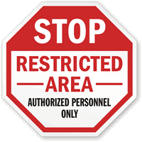STOP:  sign