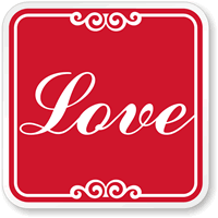 Valentines Day  Sign