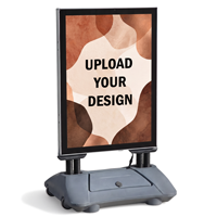 Custom WindPro Lite Waterbase Sidewalk Sign Kit