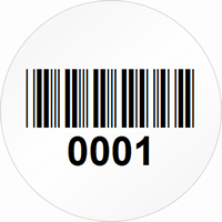 Circular Custom Template  Barcode