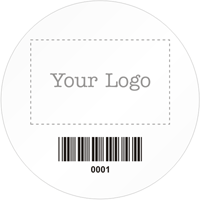 Circular Custom Template  Barcode
