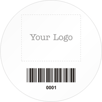 Circular Custom Template  Barcode