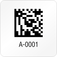 Square 2D Custom Template  Barcode
