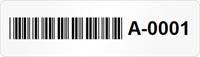 Rectangular Custom Template  Barcode