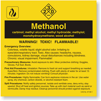 ANSI Chemical Label