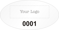 Oval Custom Template  Numbering