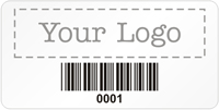 Rectangular Custom Template  Barcode