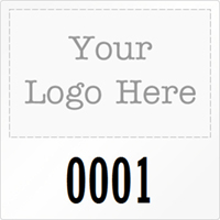 Square Custom Template  Numbering