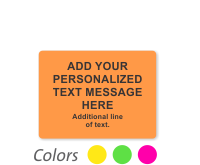 Customizable Fluorescent Label Template