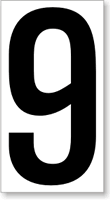 Placard Numbers  9