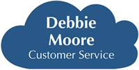 Cloud Shaped Custom Designer Name Badge