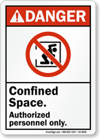 Confined Space Authorized Personnel Only
