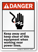 Keep Away Keep Clear Equipment