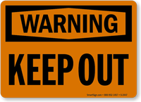 Warning  Sign