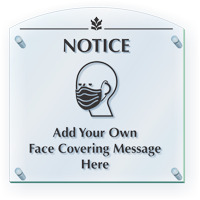 Clear Acrylic Custom Door Sign