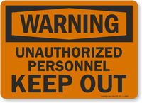 Warning: