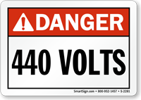 Danger (ANSI)  Sign