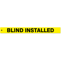 Blind Installed Flag Tag