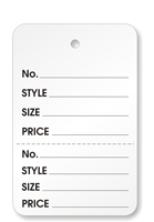 Garment Tag Large