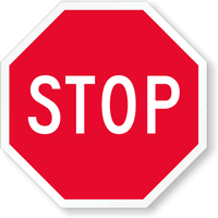 Stop Destructible Tamper Seals