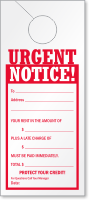 Urgent Notice