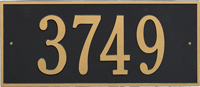 Hartford Estate One Line Wall Plaque