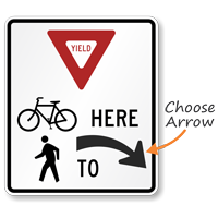 Yield Here to Trail Crossing