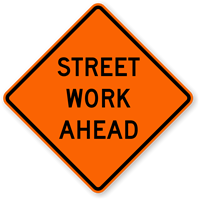 Ahead  Traffic Sign