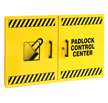Padlock Control Center Cabinet Double Wide
