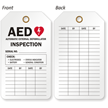 Automatic External Defibrillator Inspection and Status Tag
