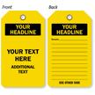 Customizable Add Headline And Text Tag