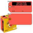 Defective Do Not Use Inspection Tag-in-a-Box