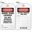 Danger Short Term Lockout Tag