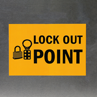 Lockout Point Vinyl Labels