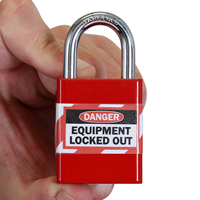 Equipment Locked Out Label